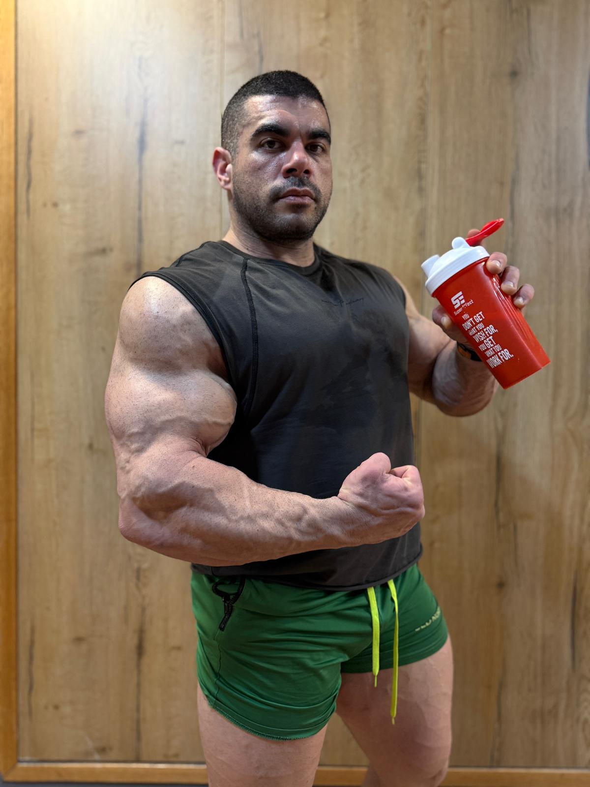 שייקר אבקת חלבון של Super Effect